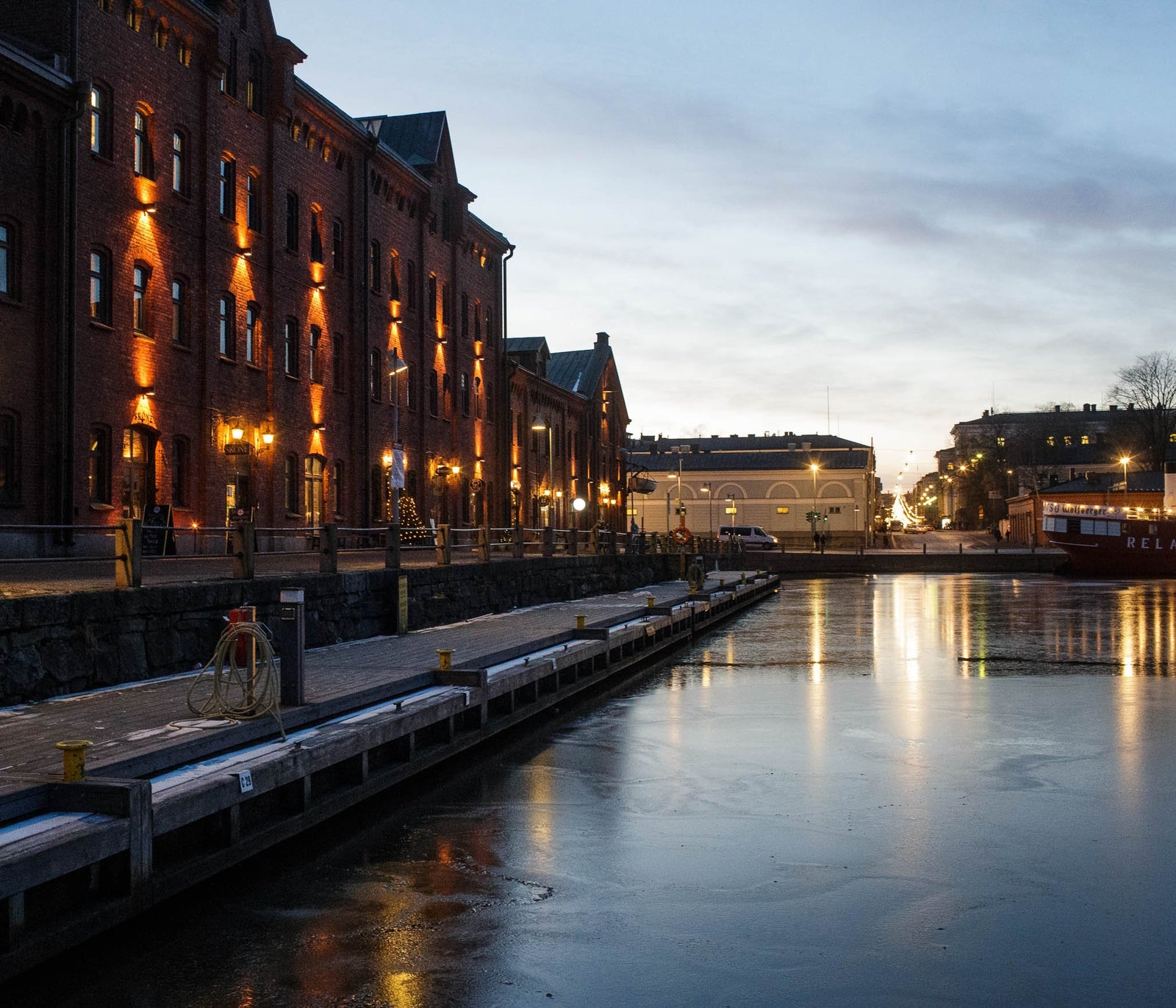 This is our hood, welcome to Kanavaranta for a chocolate treat! - TAUKO - Taukodesign