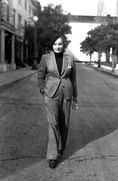 The pantsuit, 100 years of history - TAUKO - Taukodesign
